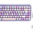 Teclado Gamer Morado