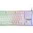 Teclado Gamer Rosa Con Luces