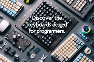 Descubre los teclados diseñados para programadores.