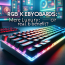 Los teclados RGB: ¿mero lujo o beneficio real?