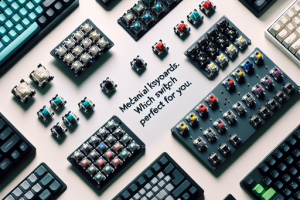 Los teclados mecánicos: ¿cuál es el switch perfecto para ti?