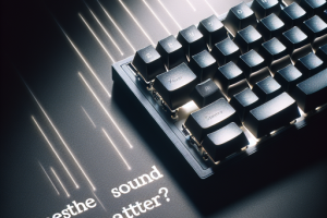 Teclados mecánicos: ¿el sonido importa?