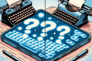 Teclados táctiles vs teclados físicos: ¿cuál es mejor para ti?